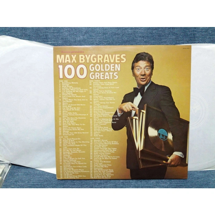 MAX BYGRAVES 100 GOLDEN GREATS   2 LP