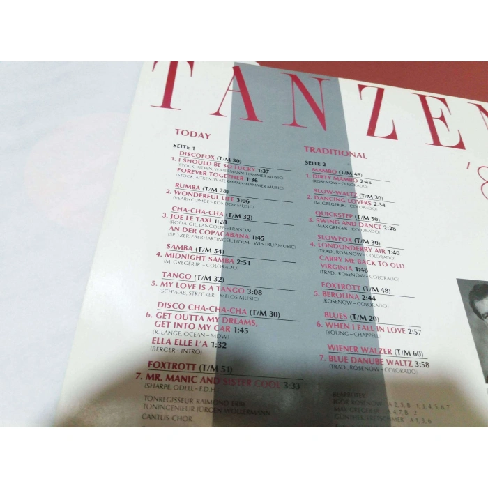 MAX GREGER TANZEN TODAY TRADITIONAL 89