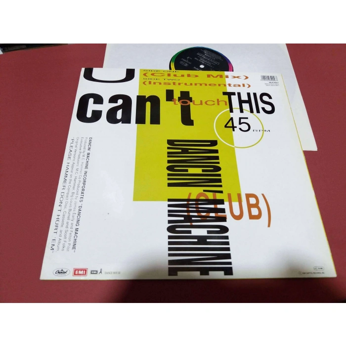 MC HAMMER U CANT TOUCH THIS MAXI LP