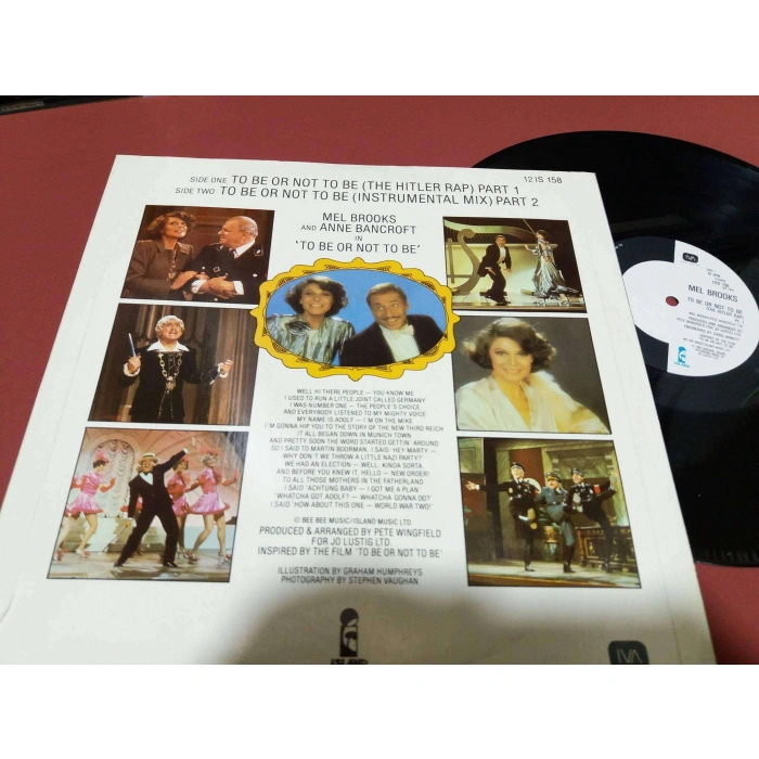 MEL BROOKS TO BE OR NOT TO BE MAXI LP