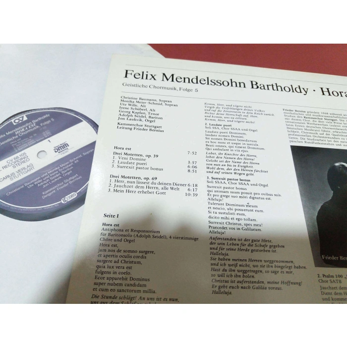 MENDELSSOHN HORA EST