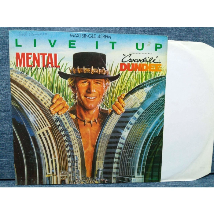 MENTAL IS ANYTHING CROCODILE DUNDEE  MAXI LP