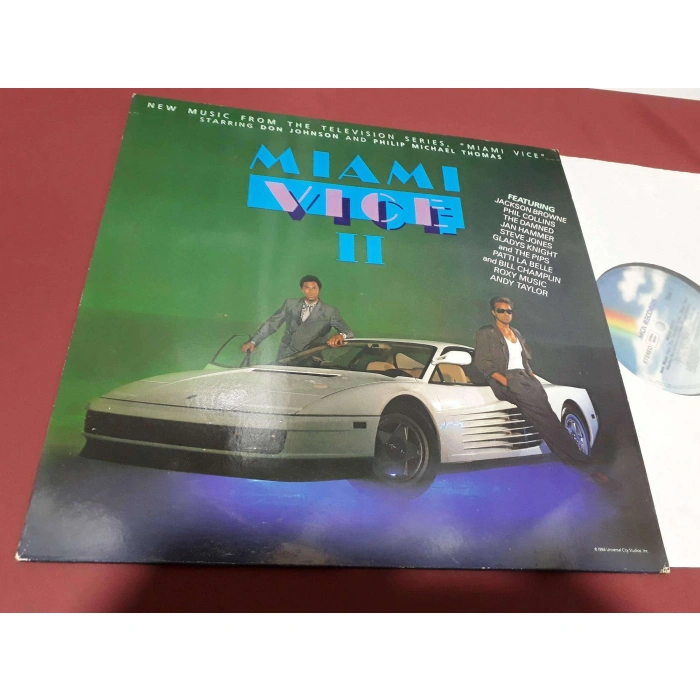 MIAMI VICE II FILM MUSIC SOUNDTRACK LP