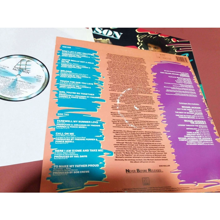 MICHAEL JACKSON SUMMER LOVE + POSTER