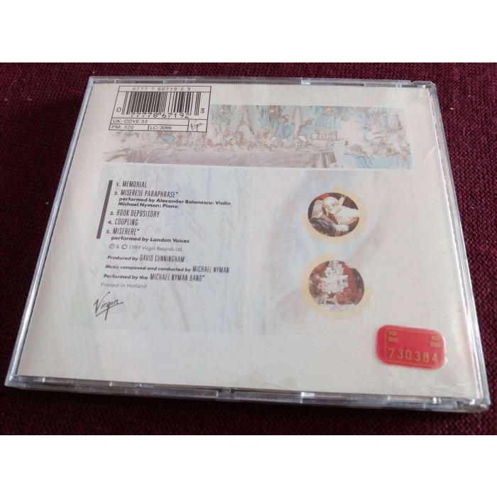 MICHAEL NYMAN COOK THIEF WIFE LOVER