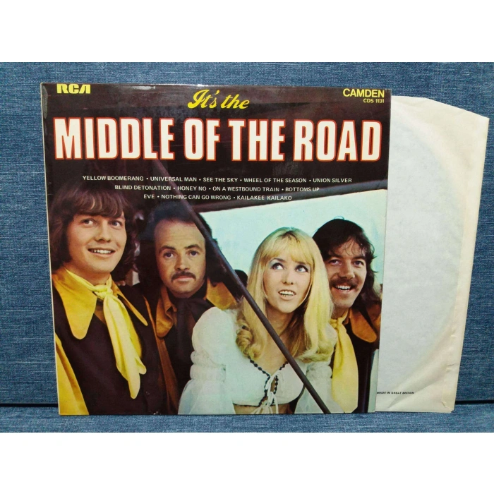 MIDDLE OF THE ROAD IS THE