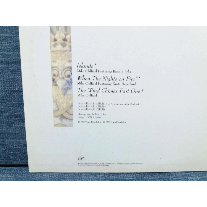 MIKE OLDFIELD BONNIE TYLER ISLANDS MAXI LP