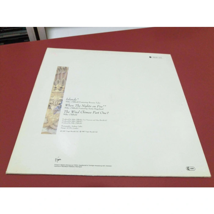 MIKE OLDFIELD FEAT BONNIE TYLER ISLANDS MAXI LP
