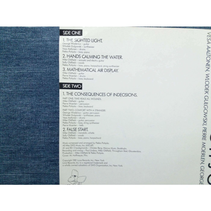 MIKE SALLY OLDFIELD PEKKA POHJOLA