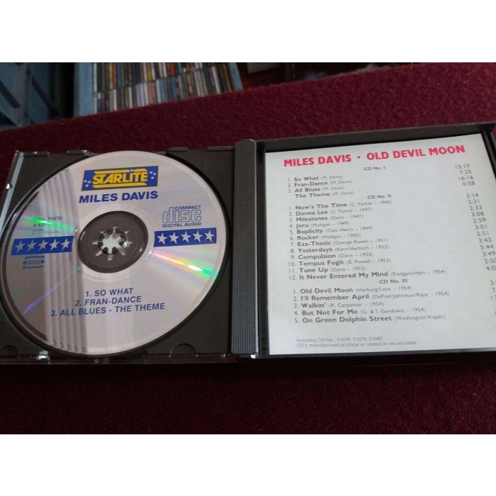MILES DAVIS OLD DEVIL MOON 3 CD