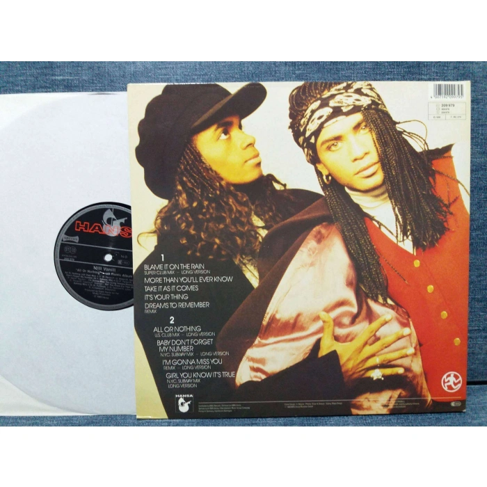 MILLI VANILLI ALL OR NOTHING