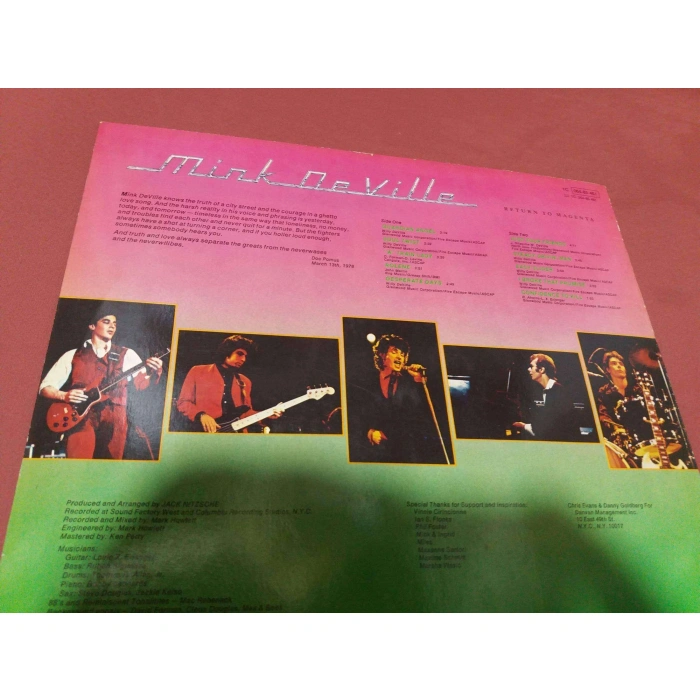 MINK DE VILLE RETURN TO MAGENTA