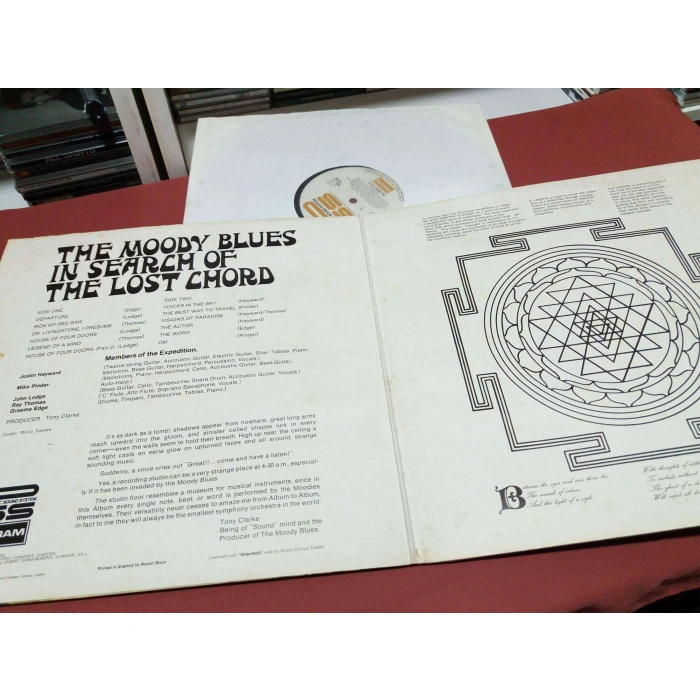 MOODY BLUES IN SEARCH OF THE LOST CHORD