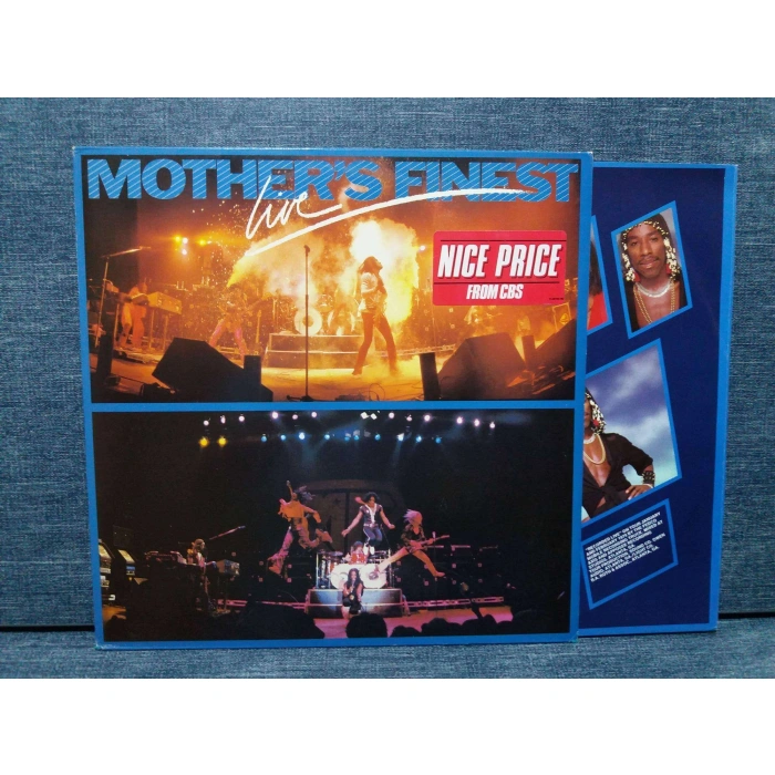 MOTHERS FINEST LIVE ALBUM LP