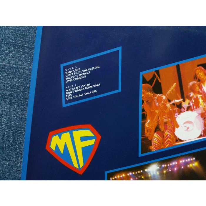 MOTHERS FINEST LIVE ALBUM LP