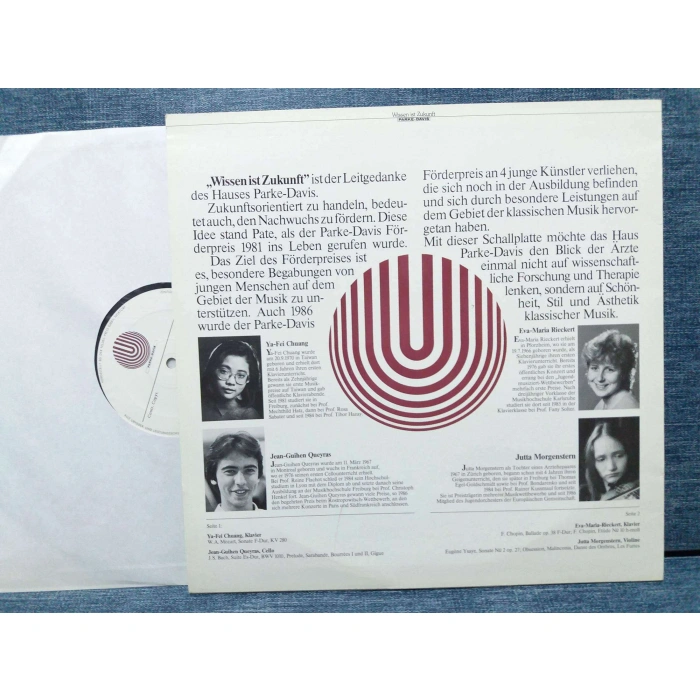 MOZART CHOPIN BACH YSAYE PARKE DAVIS 1986