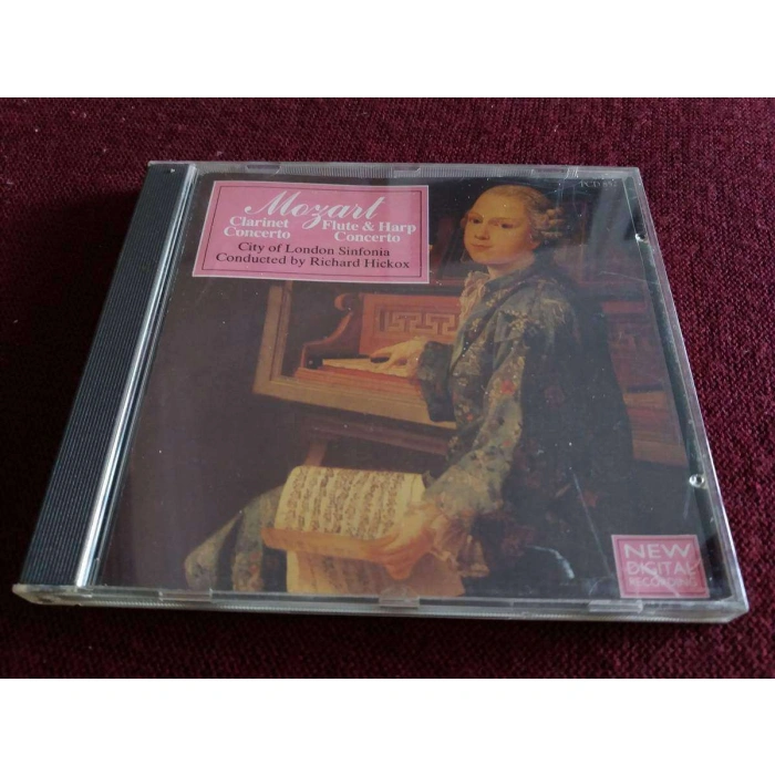 MOZART CLARINET FLUTE HARP CONCERTO