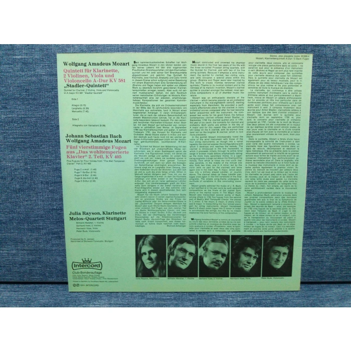 MOZART KLARINET QUINTETT