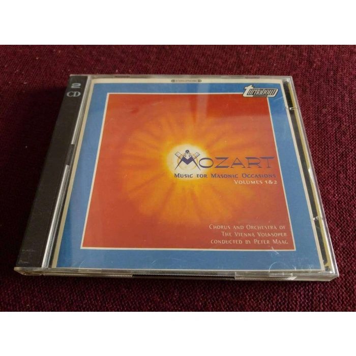 MOZART MASONIC OCCASIONS   2 CD