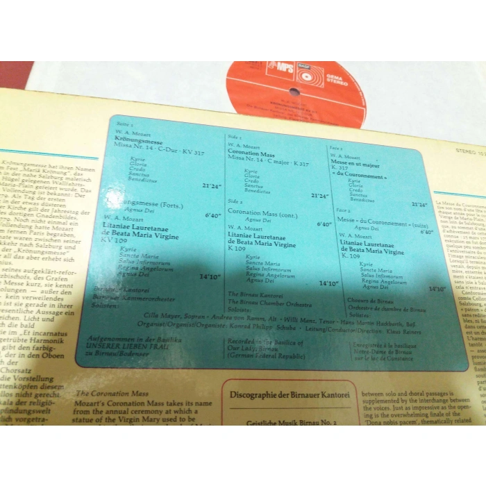 MOZART MESSE MISSA NR.14