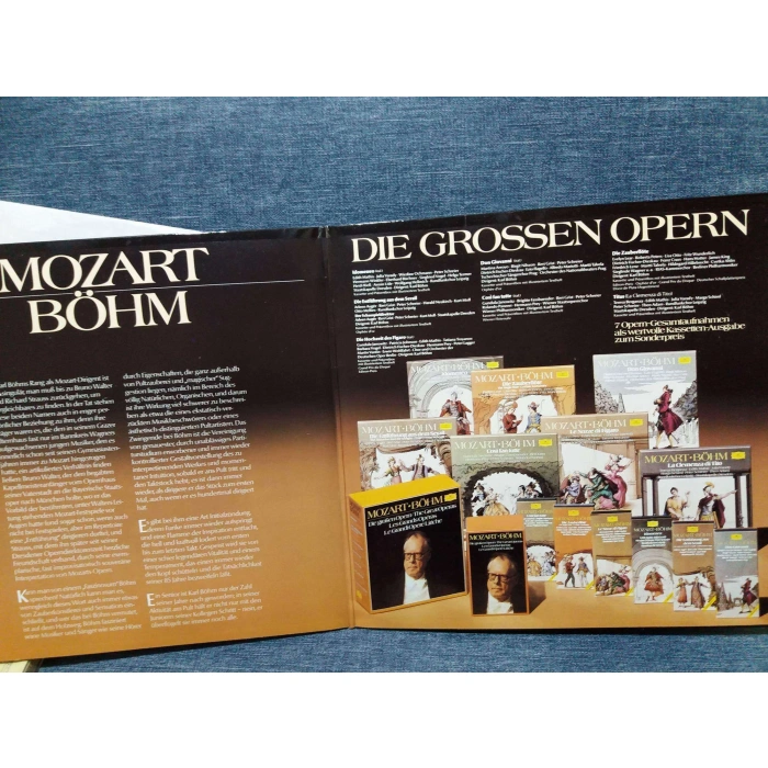 MOZART OVERTUREN ARIEN SZENEN KARL BÖHM    2 LP