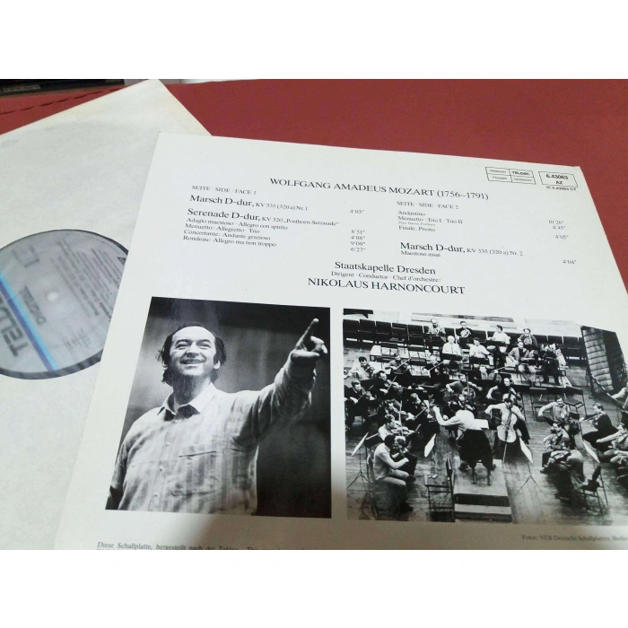 MOZART POSTHORN SERENADE NIKOLAUS HAMONCOURT