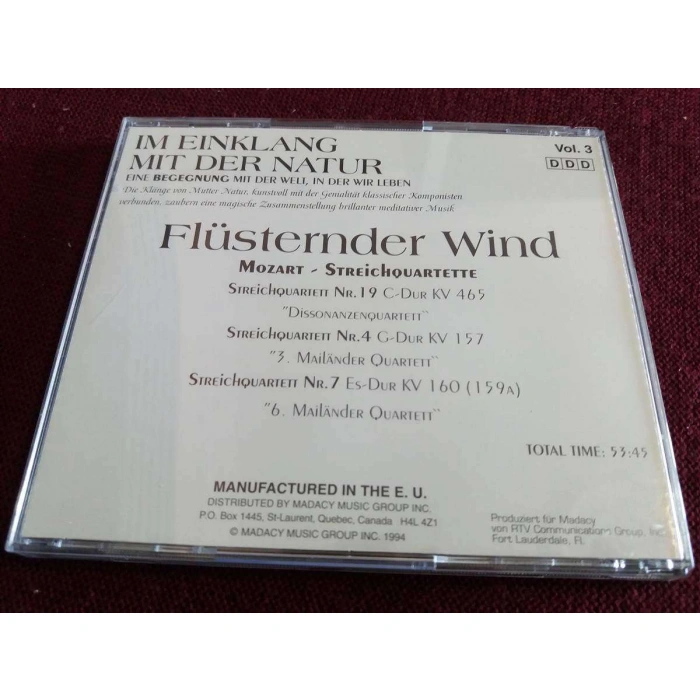 MOZART STREICHQUARTETT