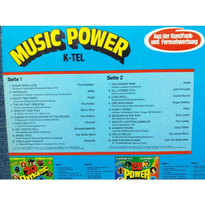 MUSIC POWER HITS LP