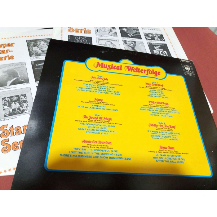 MUSICAL WELTERFOLGE FILM MUSIC 2 LP