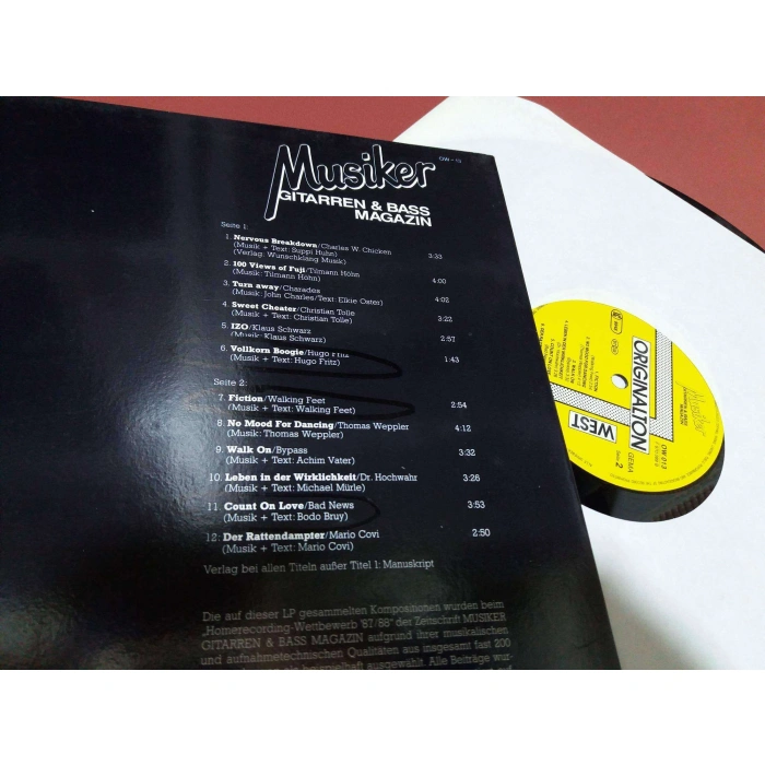 MUSIKER GITARREN BASS MAGAZIN