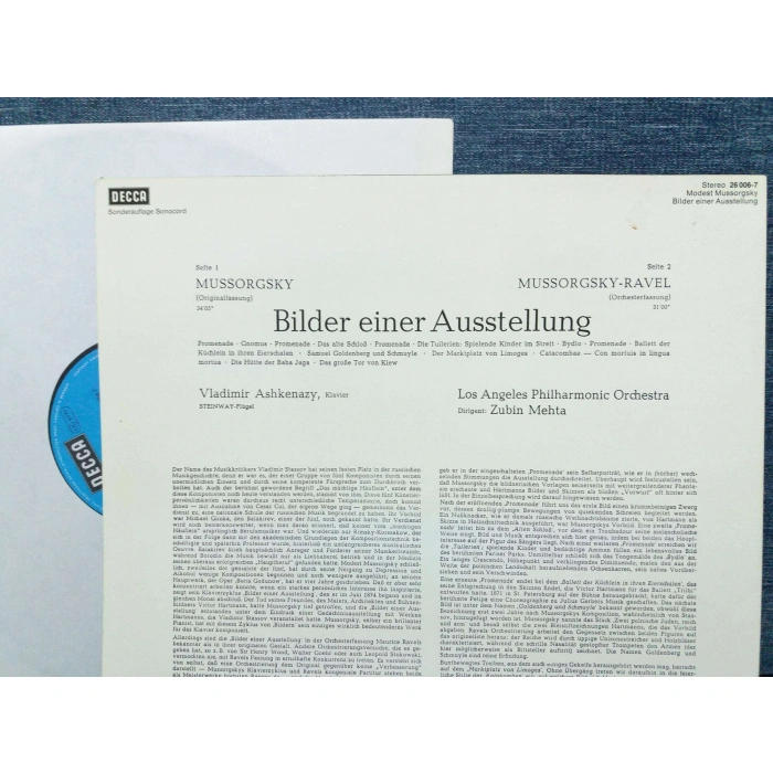 MUSSORGSKY RAVEL BILDER EINER AUSSTELLUNG