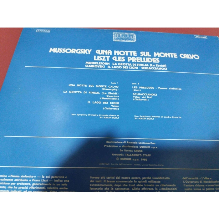 MUSSORGSKY UNA NOTTESUL MONTE