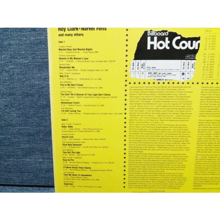 NASHVILLE 16 SUPER HITS