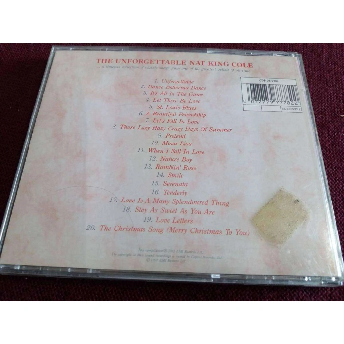 NAT KING COLE UNFORGETTABLE