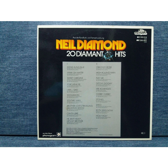 NEIL DIAMOND 20 DIAMANT HITS
