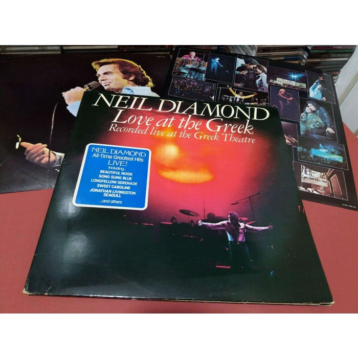 NEIL DIAMOND LOVE AT THE GREEK 2 LP