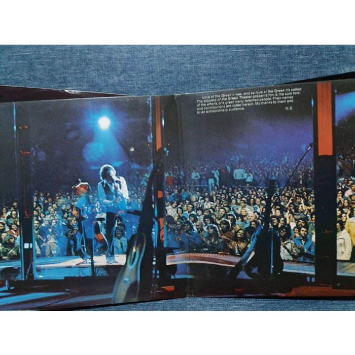 NEIL DIAMOND LOVE AT THE GREEK THEATRE   2 LP