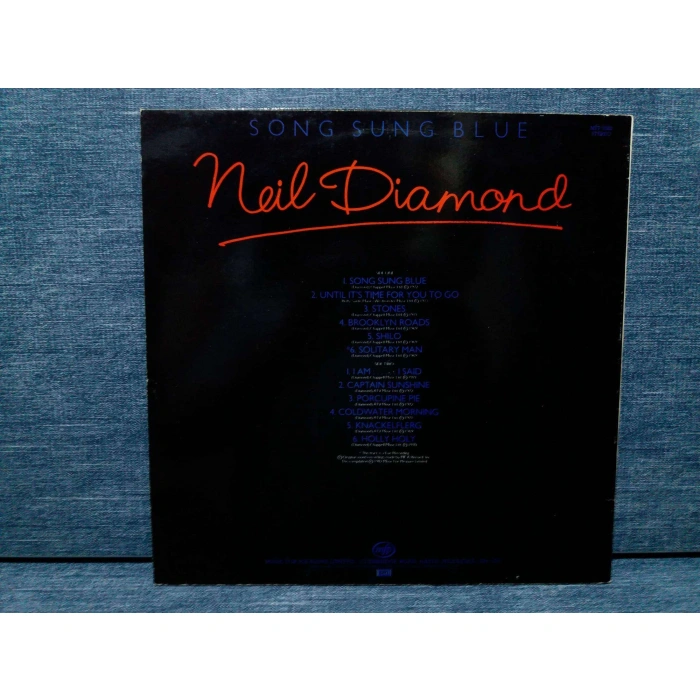 NEIL DIAMOND SOMG SUNG BLUE