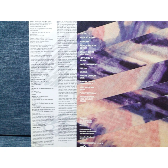 NEW KIDS ON THE BLOCK STEP BY STEP