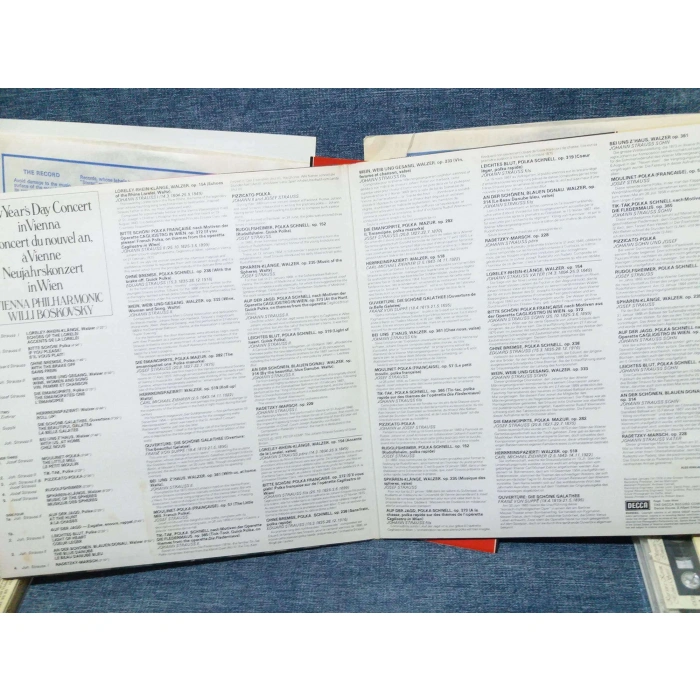 NEW YEARS DAY CONCERT IN VIENNA 2 LP