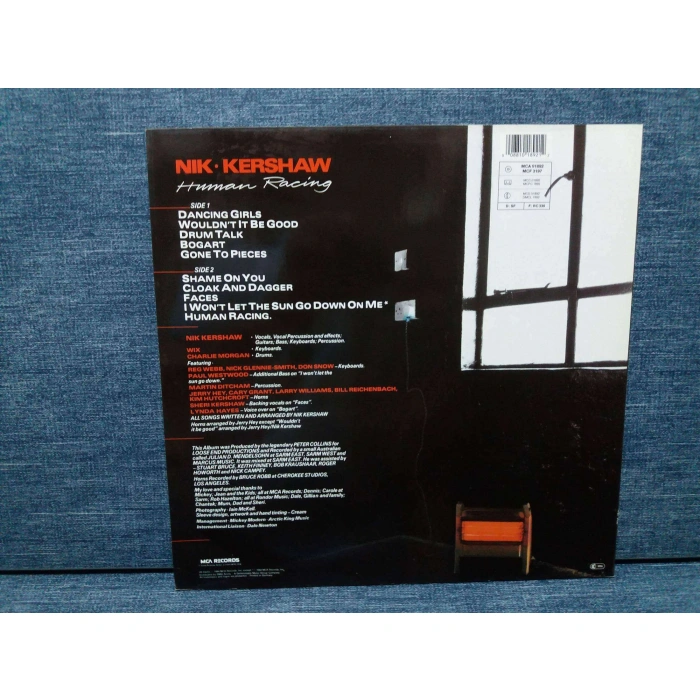 NIK KERSHAW HUMAN RACING ALBUM