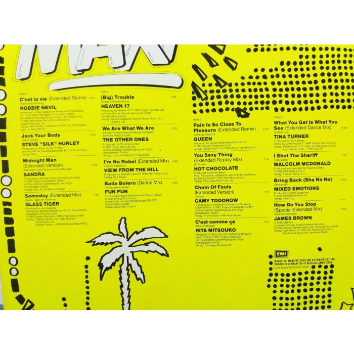 NON STOP MIX 16 SUPER MAXI HITS    2 LP