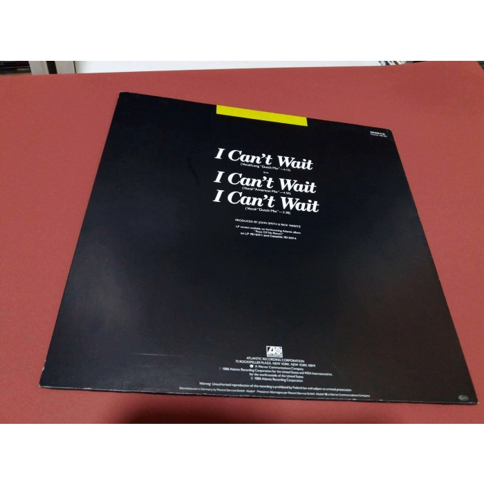 NU SHOOZ I CANT WAIT MAXI LP