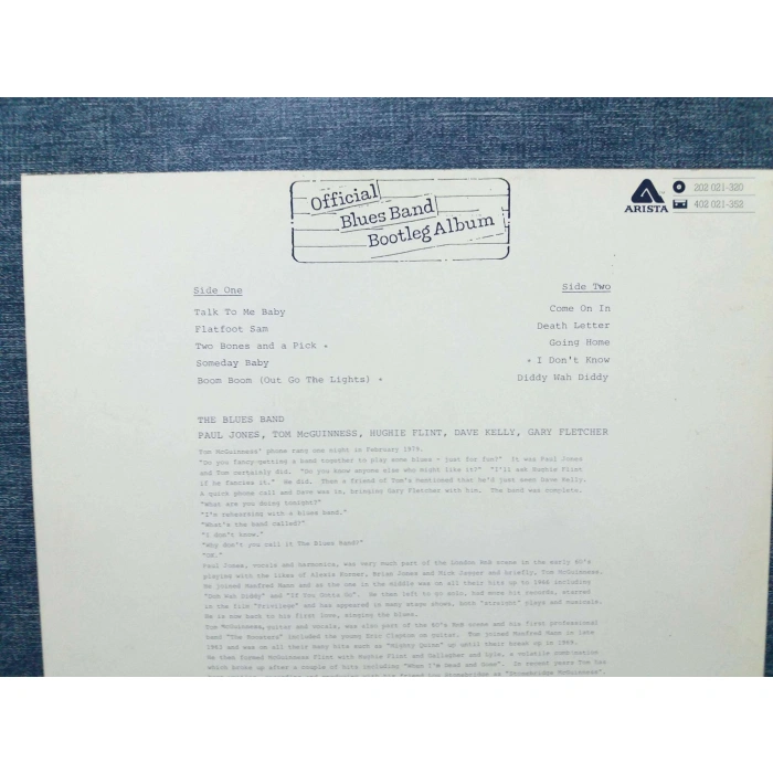 OFFICIAL BLUES BAND BOOTLEG