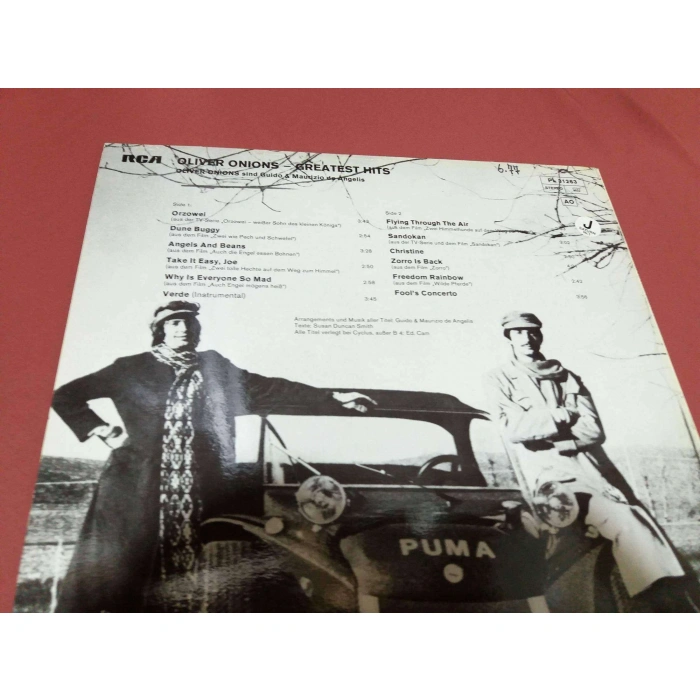 OLIVER ONIONS GREATEST HITS