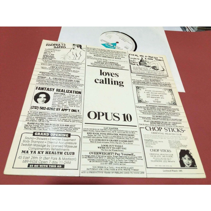 OPUS 10 LOVES CALLING MAXI LP