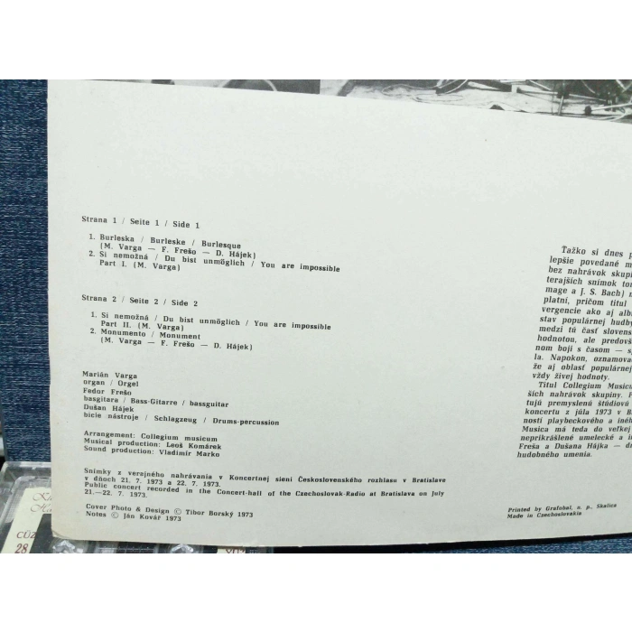 OPUS COLLEGIUM MUSICUM LIVE