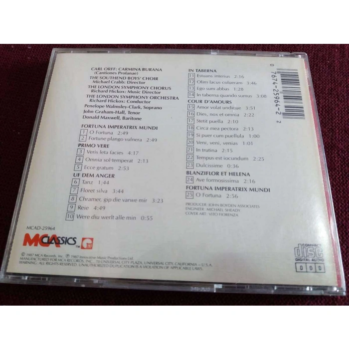 ORFF CARMINA BURANA