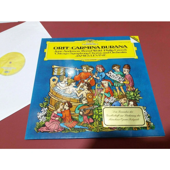 ORFF CARMINA BURANA JAMES LEVINE