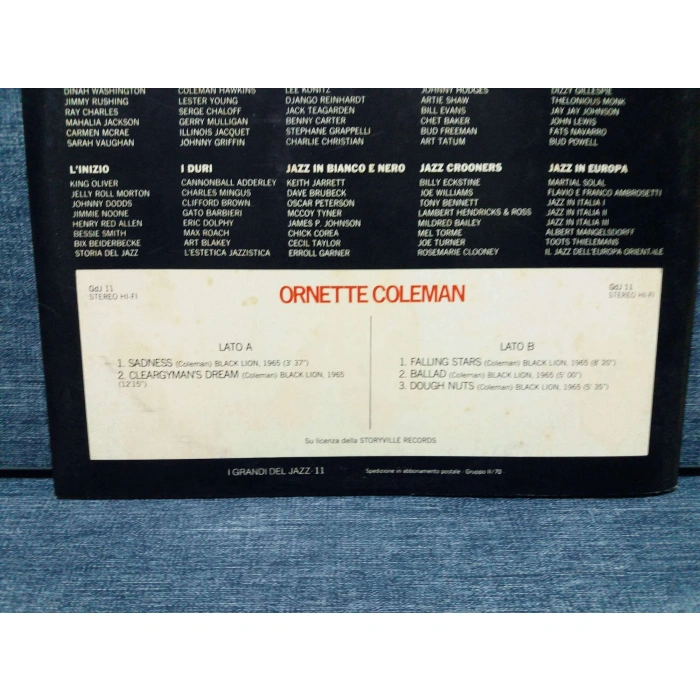 ORNETTE COLEMAN JAZZ